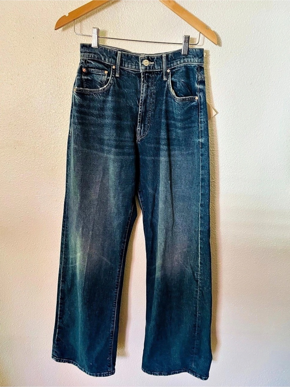 Mother Superior Denim Jeans The Lasso Sneak in Punk Nouveau Size 27 NWT